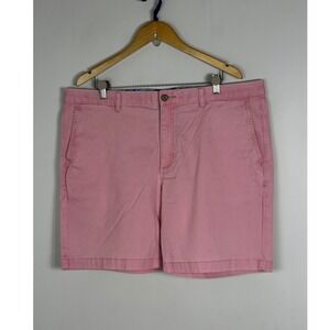 Tommy Bahama Pink Boracay Chino Shorts Mens Size 40 Preppy Golf‎ Summery 8-Inch
